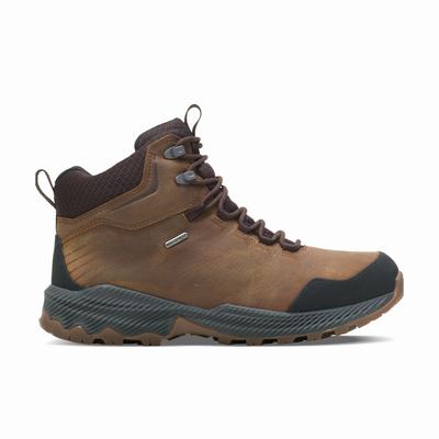 Merrell Forestbound Mid Waterproof Vandringskängor Herr Bruna (SE815624)